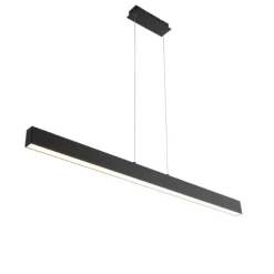 Pendelleuchte schwarz inkl. LED 3-Stufen-Dimmbar 2700-4000K mit Dip-Schalter - Keane