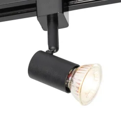 1-Phasen-Schiene spot schwarz - Jeany