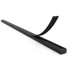 1-Phasen-Schienensystem mit 3 Strahlern und Hängelampen dunkelbronze - Cavalux Jeana