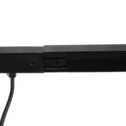 1-Phasen-Schienensystem schwarz mit 4 Strahlern und I-Netzteil quadratisch - Jeana