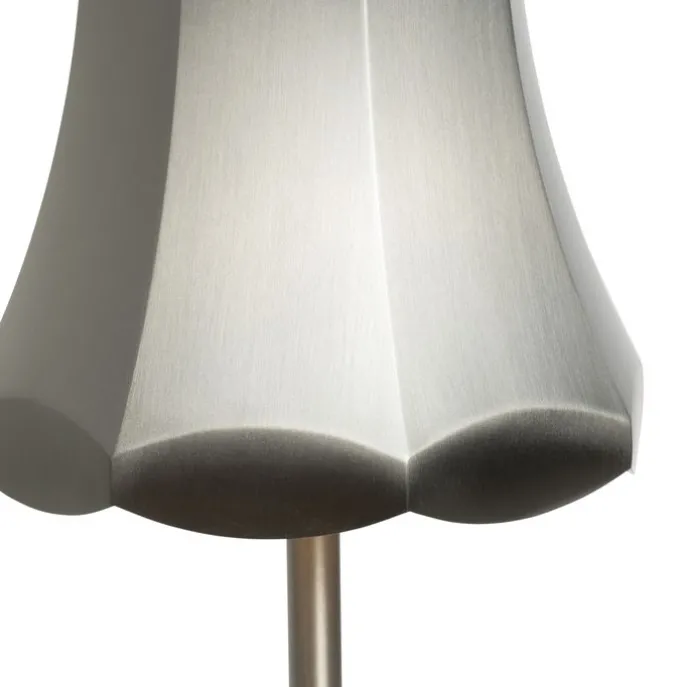 Retro Tischleuchte Gunmetal wiederaufladbar IP44 - Granny