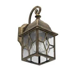 Romantische Außenwandleuchte Bronze - London