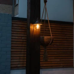 Romantische Außenwandleuchte dunkelgrau - Oxford