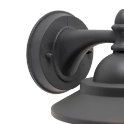 Romantische Außenwandleuchte dunkelgrau - Oxford