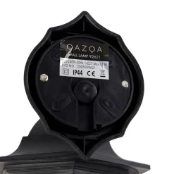 Romantische Außenwandleuchte schwarz IP44 - New Haven