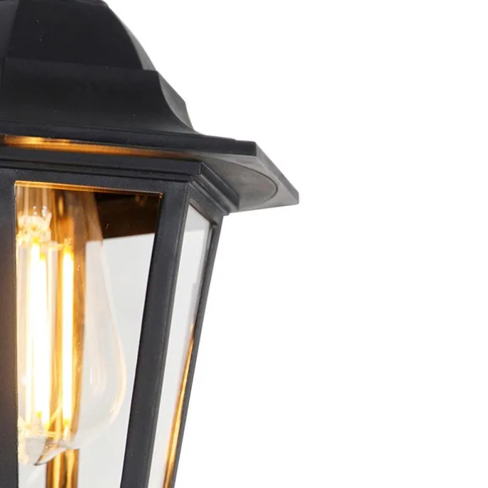 Romantische Hängeleuchte schwarz IP44 - New Haven