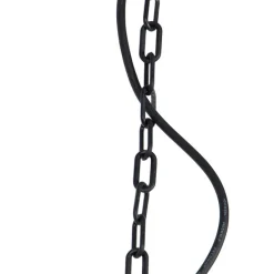 Romantische Hängeleuchte schwarz IP44 - New Haven