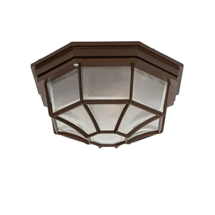 Rustikale Deckenleuchte Rostbraun 26,5 IP44 - Bri