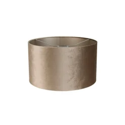 Samtlampenschirm Taupe 35/35/20