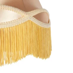 Seidenlampenschirm Gold 45/30/44 - Granny