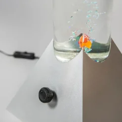 Seifenblasenschlauch 9,5 Liter grau inkl. LED - Sealife