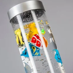 Seifenblasenschlauch 9,5 Liter grau inkl. LED - Sealife