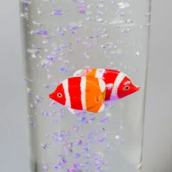 Seifenblasenschlauch 9,5 Liter grau inkl. LED - Sealife