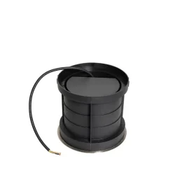 Set mit 6 Bodenstrahlern Stahl AR111 verstellbar IP65 - Delux Honey