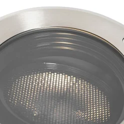 Set mit 6 Bodenstrahlern Stahl AR111 verstellbar IP65 - Delux Honey