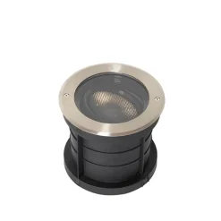 Set mit 6 Bodenstrahlern Stahl AR111 verstellbar IP65 - Delux Honey