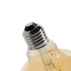 Set mit 5 E27 3-Stufen dimmbare LED-Glühbirne Gold G95 4W 450lm 2700K