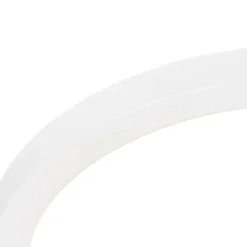 Set mit 6 Einbau- oder Aufbau-Spots weiß 30 cm inkl. LED 3-Stufen-Dim-to-Warm - Trans