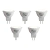 Set mit 5 G4 LED-Leuchtmitteln MR11 2,7W 210lm 3000K 12V