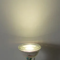 Set mit 5 GU10 dimbare LED lamp 3W 200 lm 4000K