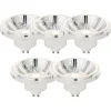 Set mit 5 GU10 dimmbare LED-Lampe AR111 weiß 11W 810 lm 2700K