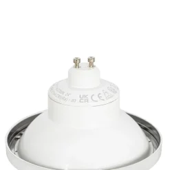 Set mit 5 GU10 dimmbare LED-Lampe AR111 weiß 11W 810 lm 2700K