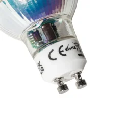 Set mit 5 GU10 3-Stufen-Dimmbaren LED-Lampen 6W 460 lm 2000 - 6000K