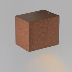 Set mit 2 industriellen Wandleuchten rostbraun IP44 - Baleno I.