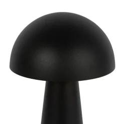 Set mit 2 intelligenten Außen-Stehleuchten schwarz 50 cm und 65 cm - Mushroom