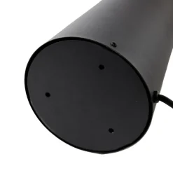 Set mit 2 intelligenten Außen-Stehleuchten schwarz 50 cm und 65 cm - Mushroom