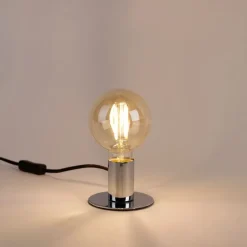 Set mit 3 intelligenten E27-LED-Lampen, dimmbar bis warm, G95 Goldline, 7 W, 806 lm, 1800 K – 3000 K