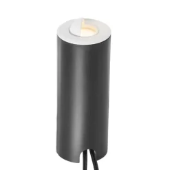 Set mit 5 modernen Bodeneinbaustrahlern weiß inkl. LED IP67 - Linsey