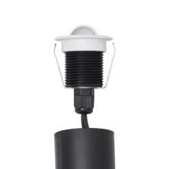 Set mit 5 modernen Bodeneinbaustrahlern weiß inkl. LED IP67 - Linsey