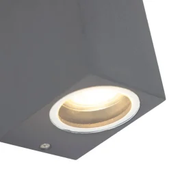 Set mit 2 modernen Wandleuchten Anthrazit IP44 - Baleno II