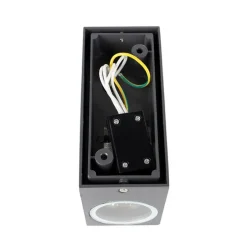 Set mit 2 modernen Wandleuchten Anthrazit IP44 - Baleno II