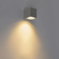 Set mit 2 modernen Wandleuchten Anthrazit IP44 - Baleno I.