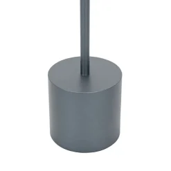 Set mit 2 Outdoor-Tischleuchten grau mit Dimmer wiederaufladbar - Dupont