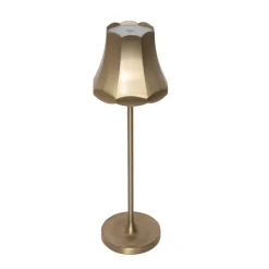 Set mit 2 Retro-Tischleuchten Roségold wiederaufladbar IP44 - Granny