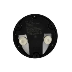 Set mit 2 runden schwarzen Außenwandleuchten inkl. LED IP65 - Gem