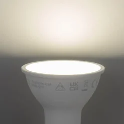 Set mit 5 smarten GU10 50mm dimmbaren LED-Lampen Opal 7W 630 lm 4000K