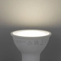 Set mit 5 smarten GU10 50mm dimmbaren LED-Lampen Opal 7W 630 lm 4000K