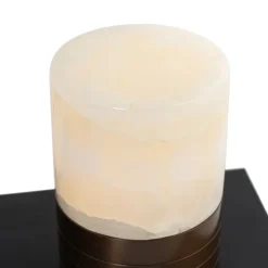 Set mit 2 Tischleuchten Dunkelbronze RGBW wiederaufladbar - Alessia