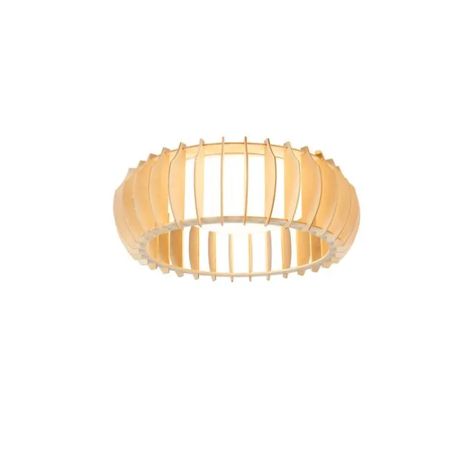 Skandinavische Deckenleuchte Beige 40cm inkl. LED - Monte