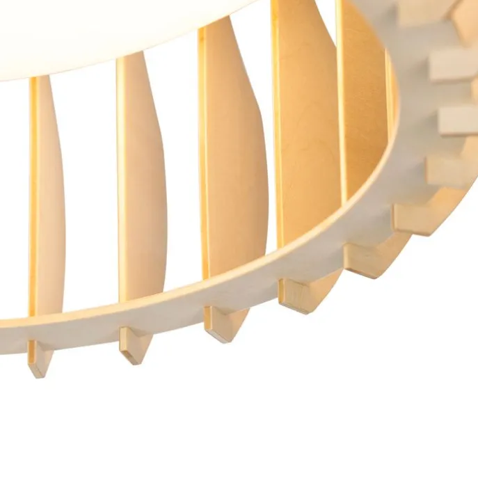 Skandinavische Deckenleuchte Beige 40cm inkl. LED - Monte