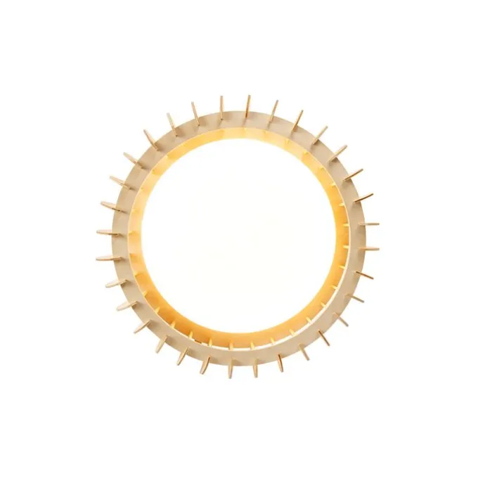 Skandinavische Deckenleuchte Beige 40cm inkl. LED - Monte