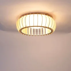 Skandinavische Deckenleuchte Beige 40cm inkl. LED - Monte