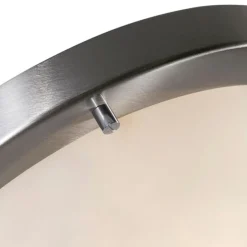 Smart Deckenleuchte Stahl 31 cm inkl. WiFi A60 IP44 - Yuma