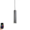 Smart Design Hängelampe schwarz inkl. WiFi GU10 Lichtquelle - Tuba Small
