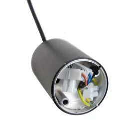 Smart Design Hängelampe schwarz inkl. WiFi GU10 Lichtquelle - Tuba Small