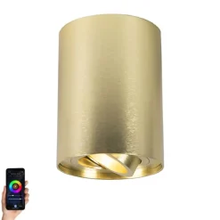 Smart Design Spot Gold inkl. GU10 WiFi Lichtquelle - Rondoo Up